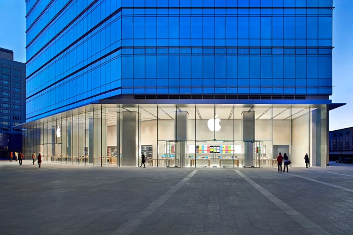 北京蘋果直營店鑒賞-北京華貿(mào)購物中心AppleStore
