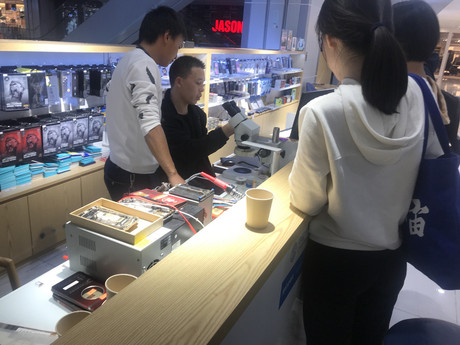 清遠清城區蘋果售后維修點:天音-清遠店口碑