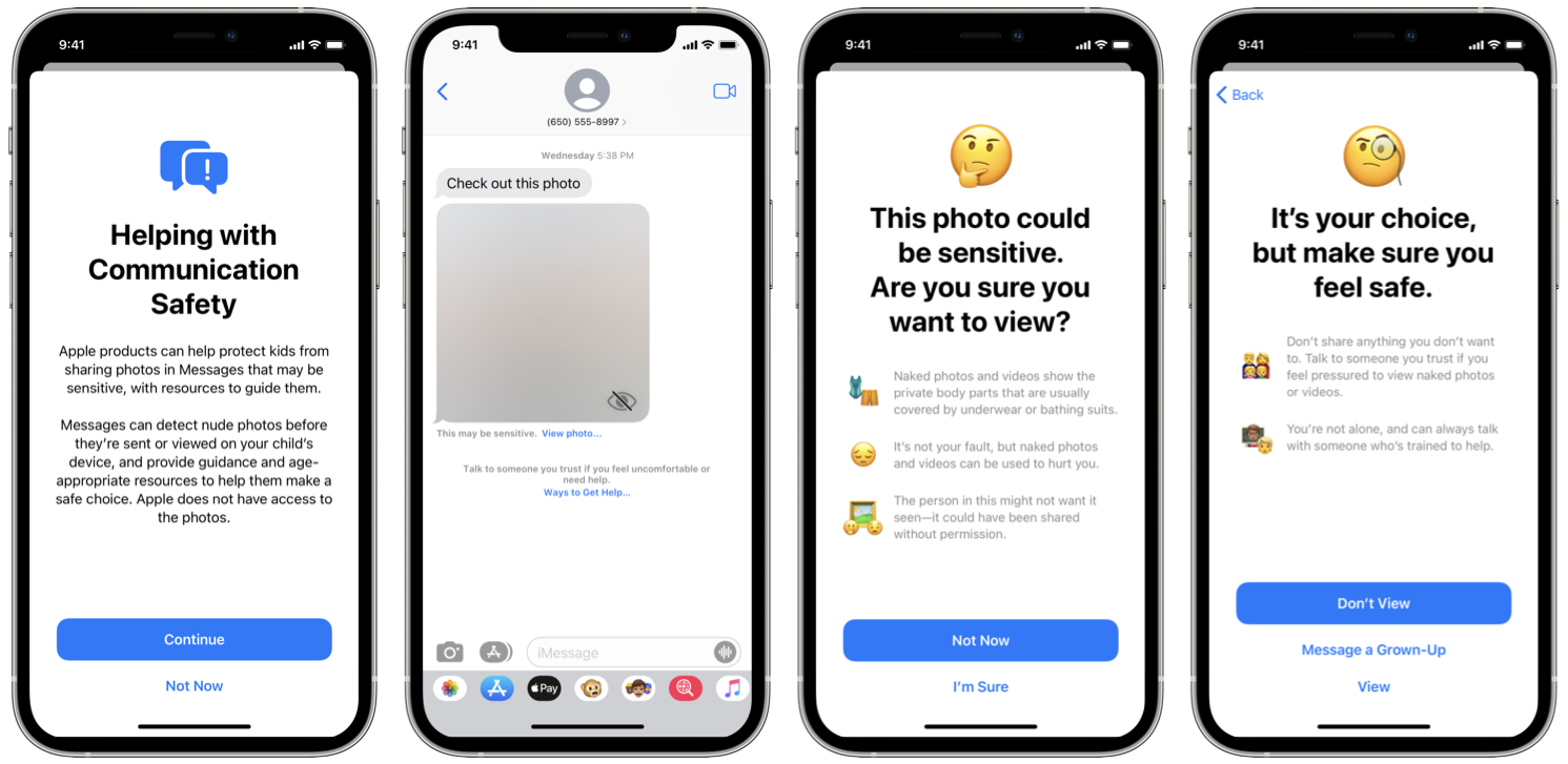 蘋果ios15.2即將升級 加強兒童安全通信功能
