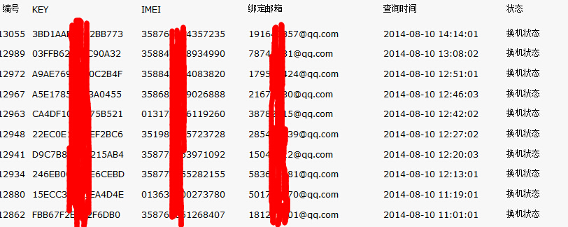 換機(jī)查詢