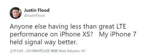 iPhone XS 再陷「信號門」:許多用戶開端訴苦信號問題