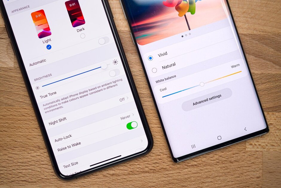 iPhone 11 Pro Max與Galaxy Note 10+