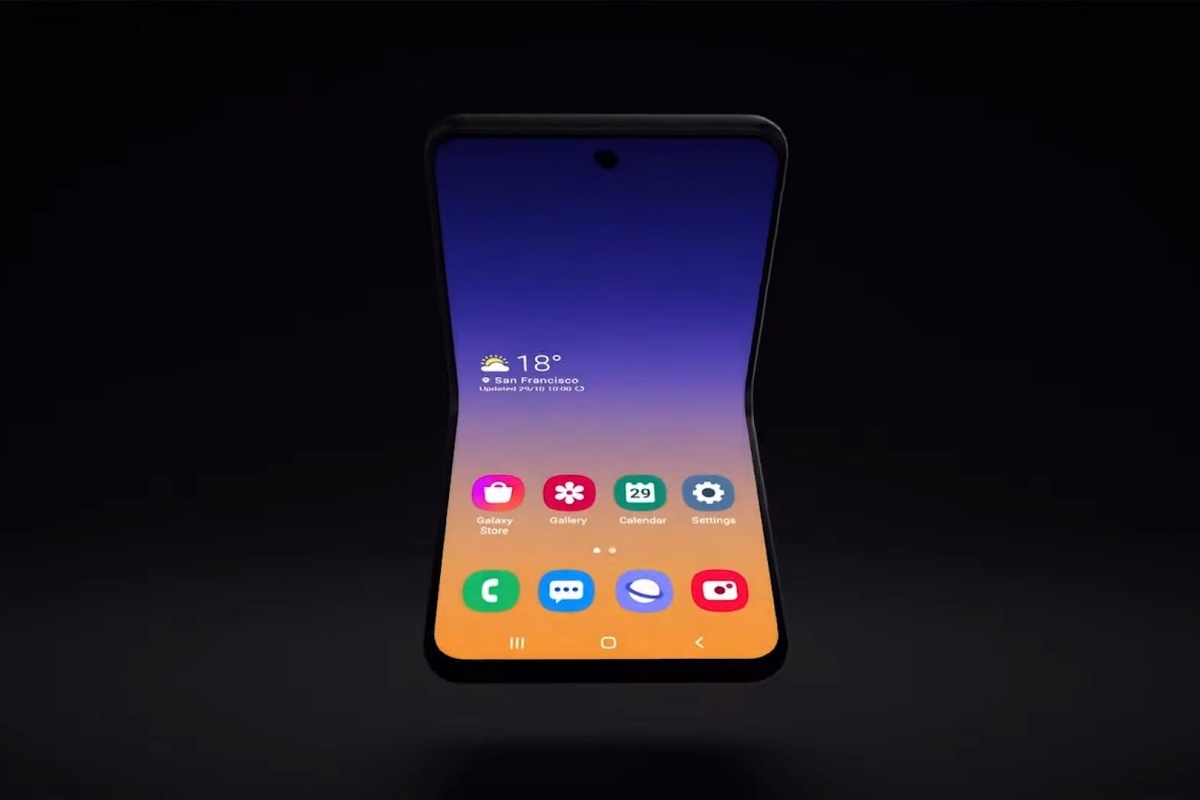 The clamshell Galaxy Fold could look a little bit like this - Huge Galaxy S11 and 'Galaxy Fold clamshell' camera upgrades revealed in credible new report