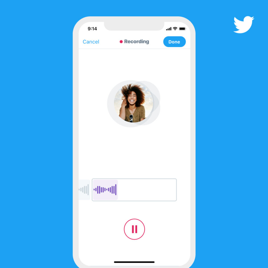 iPhone用戶現在可以在Twitter上發布語音信息