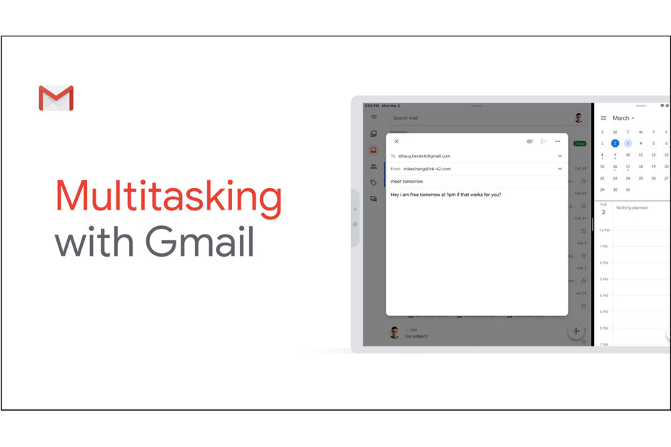 谷歌使Gmail可以在iPad上進(jìn)行多任務(wù)處理