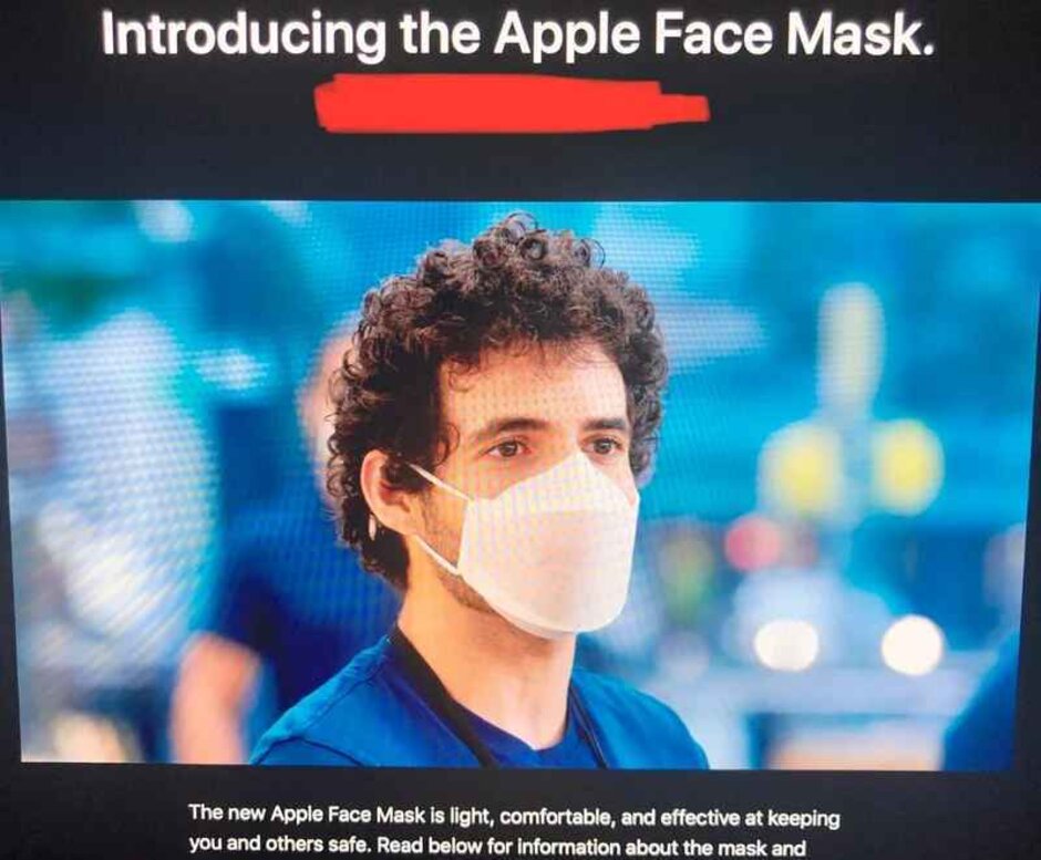 iPhone和iPad的設計團隊已經為蘋果員工開發了口罩