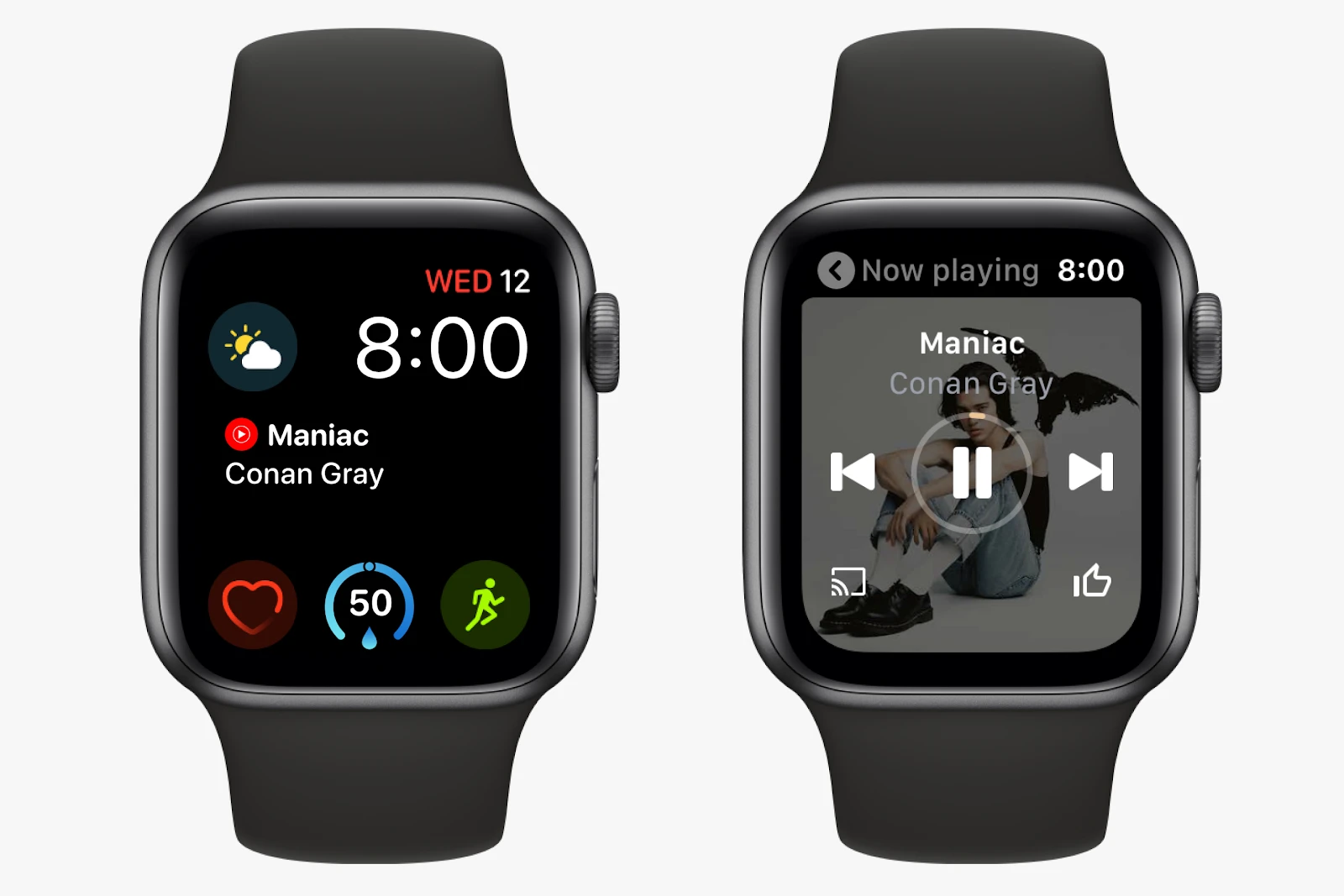 YouTube音樂應用現在可以在Apple Watch上使用了