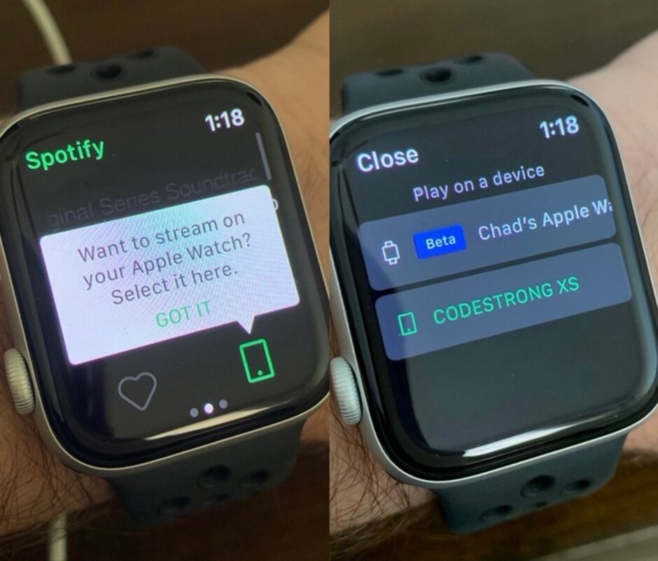 Apple Watch用戶現在可以在不帶iphone的情況下從Spotify上流媒體音樂